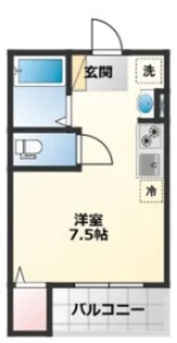 T・s Cuore糀谷【3階】の間取り