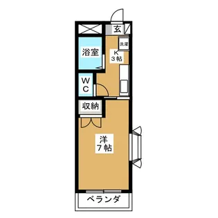 サジーム21【2階】の間取り