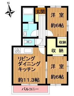 リヴェール・コンフォート【3階】の間取り