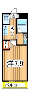 ライフ我孫子【6階】の間取り