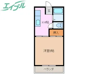 EXULT【3階】の間取り