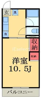 レジデンシア本千葉【3階】の間取り