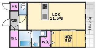 イデアルMIYA【2階】の間取り