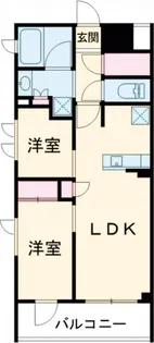 Brillia ist 洗足池の杜【4階】の間取り