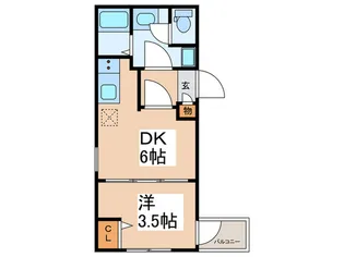 The Residence Nihonbashi【2階】の間取り