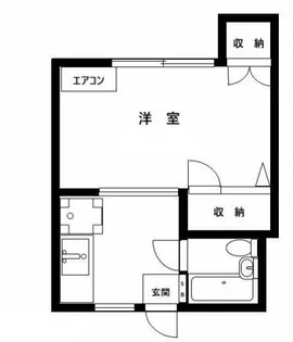 アステージTO/YU【1階】の間取り