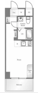 ライオンズマンション東駒形【2階】の間取り