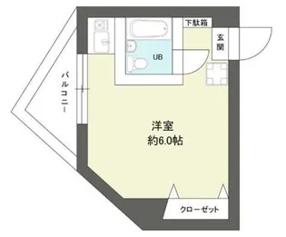 アネシス上板橋【4階】の間取り