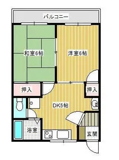 サンピアなだ【2階】の間取り