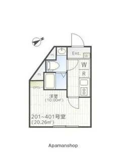 THE PARK EXIA 大崎【2階】の間取り