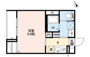 robot home 矢部III【2階】の間取り