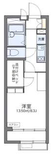 レオパレスアルタイルII【2階】の間取り