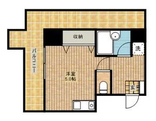 ウィズKYH【4階】の間取り