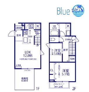 Lepoa Kotiの間取り