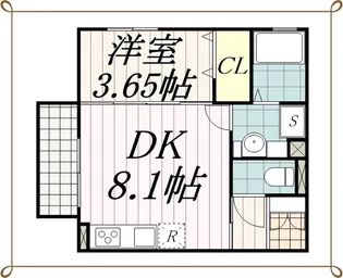 グランドソレーユ【2階】の間取り