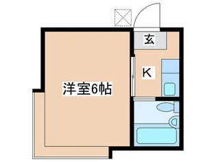 モイドーマ日吉【2階】の間取り
