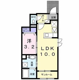 シャイン【1階】の間取り