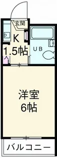 シャルマン駒沢【2階】の間取り