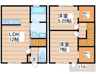 エリタージュの間取り
