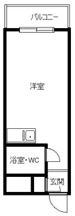 メゾンブランシュ不動前【5階】の間取り