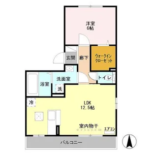 フェアリー・テール【1階】の間取り