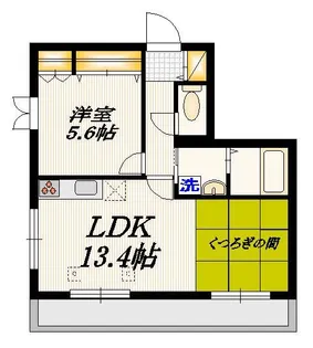 スターレジデンス【2階】の間取り