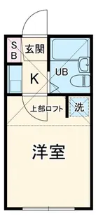 プラザドゥエリート【1階】の間取り