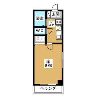 ベル北山台【2階】の間取り
