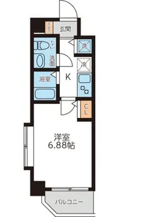 メゾン西馬込【2階】の間取り