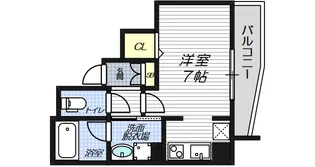エスライズ天満パークサイド【10階】の間取り