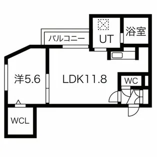 HORNET【3階】の間取り