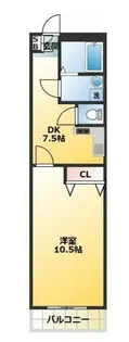 パラドール常盤5【2階】の間取り