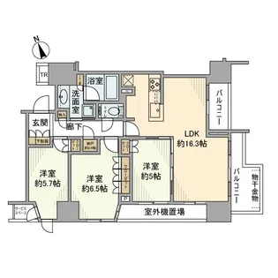 プラウド高円寺【5階】の間取り