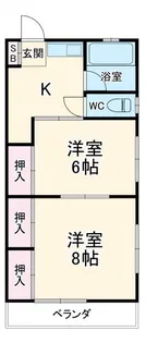 山田フードビル【3階】の間取り