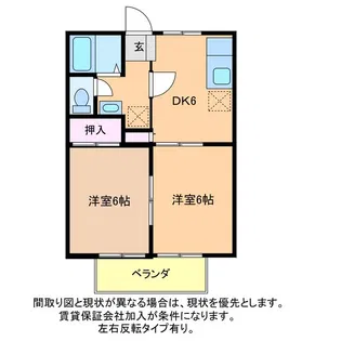 サンシティ【1階】の間取り