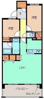 シーズガーデン桐生本町【5階】の間取り
