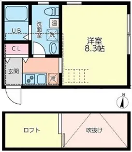 フィリップ大島【4階】の間取り