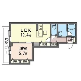 千葉県千葉市花見川区幕張町5【マンション】の間取り