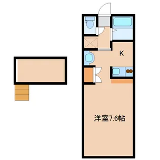 CITYCABIN【1階】の間取り