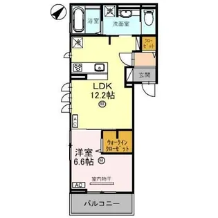 ジョリィ ルミエール【3階】の間取り