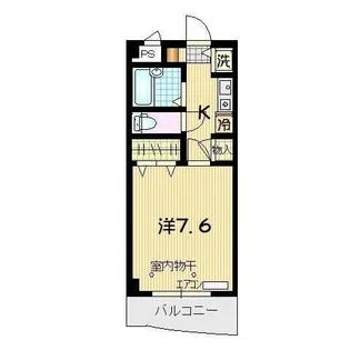パラシオン清水町【3階】の間取り