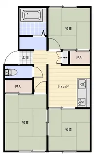 ボンジョネ【2階】の間取り