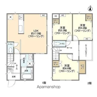 千葉県柏市みどり台4【一戸建】の間取り