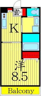 デルタ六町【1階】の間取り