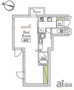 東京都西東京市ひばりが丘北3【マンション】の間取り