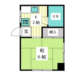 岡田ビル【3階】の間取り