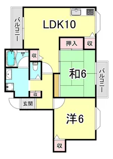 兵庫県神戸市垂水区霞ケ丘6【マンション】の間取り