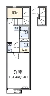 マグノリア【2階】の間取り