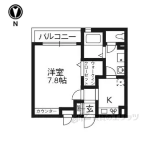 ベレオ大宮【3階】の間取り