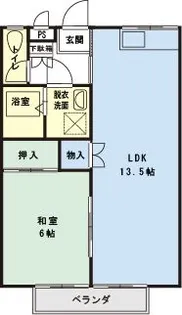 千葉県浦安市富士見1【アパート】の間取り